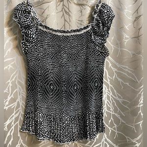 scrunched up blouse !